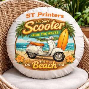 Customized Circle Cushion