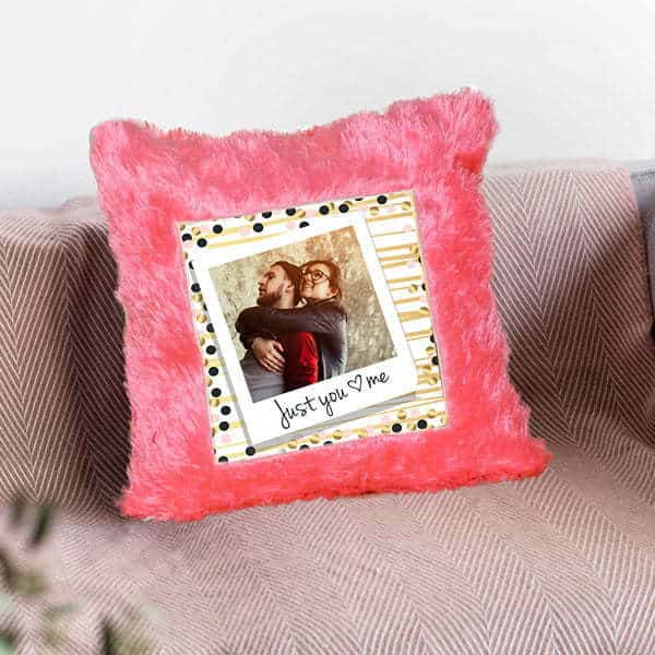 Customized Fur Cushion - Image 2